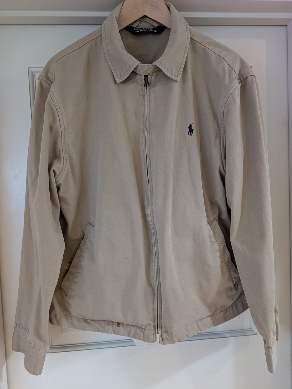 Men's Polo Ralph Lauren Size L Vintage Jacket Lightweight Preppy 100% Cotton Y2K